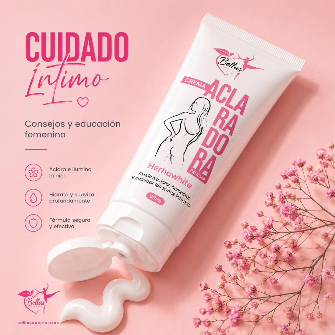¿Cómo usar nuestra crema aclarante íntima correctamente?