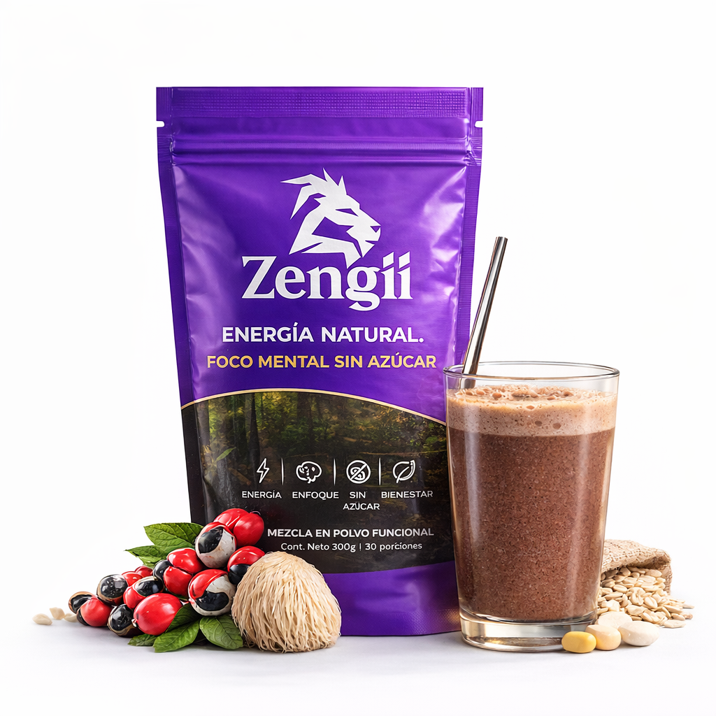 ZENGÜI – Energía Natural + Enfoque Mental sin Azúcar