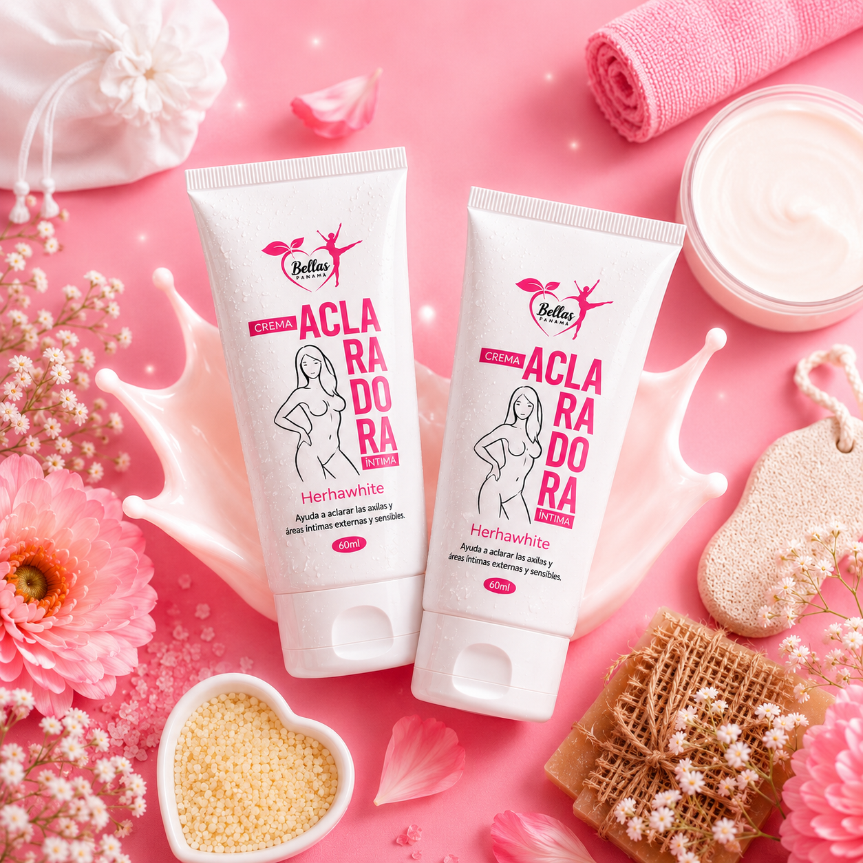 DUO PACK ACLARANTE INTIMO DE BELLAS