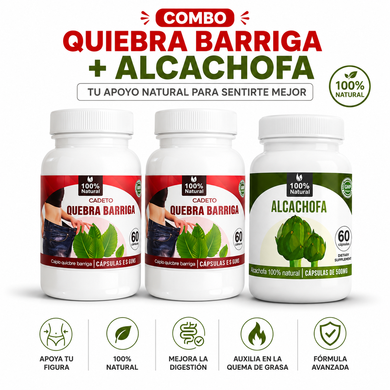 QUIEBRA BARRIGA-Extracto Natural de Cajeto –Bienestar