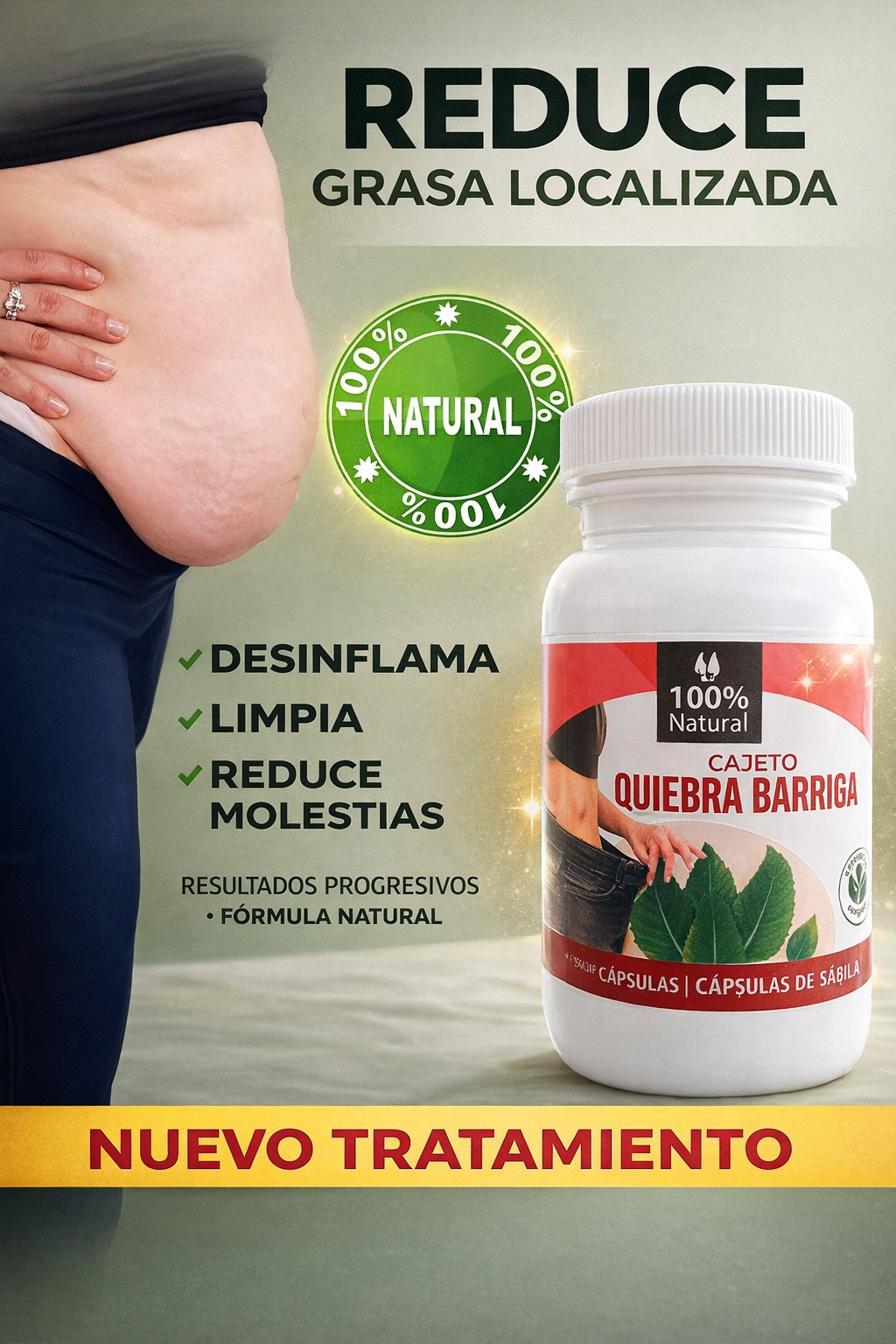 QUIEBRA BARRIGA-Extracto Natural de Cajeto –Bienestar