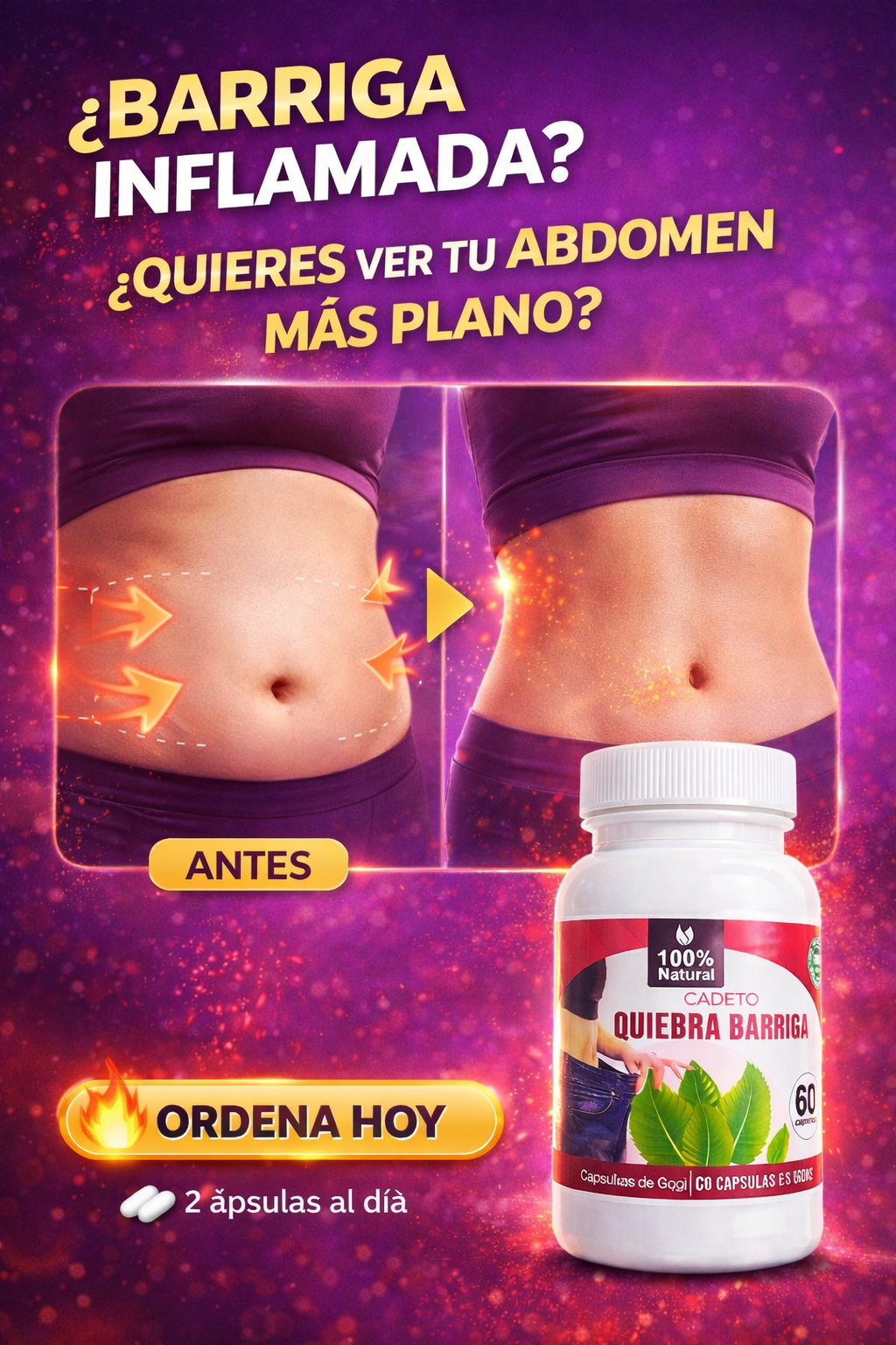 QUIEBRA BARRIGA-Extracto Natural de Cajeto –Bienestar