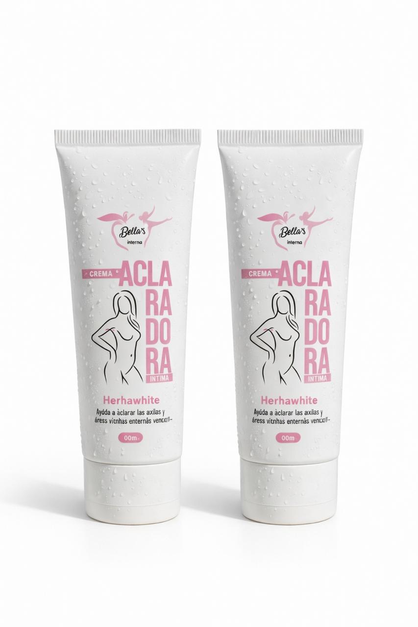 DUO PACK ACLARANTE INTIMO DE BELLAS